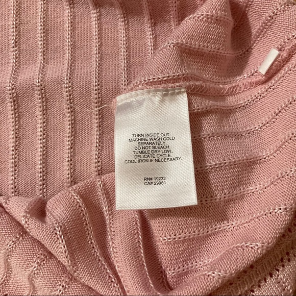 Alfred Dunner light pink short sleeve top - Picture 5 of 5